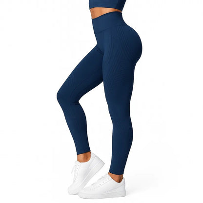 3D High Waisted Butt Lifting Leggings Tummy Control Anti Cellulite Compression