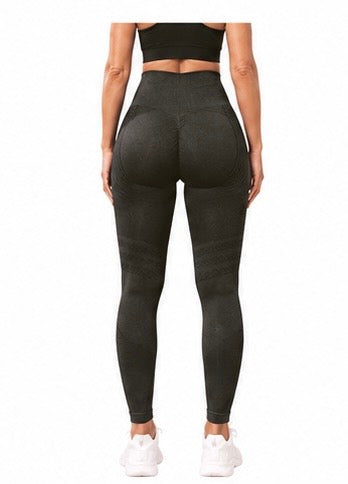 3D High Waisted Butt Lifting Leggings Tummy Control Anti Cellulite Compression