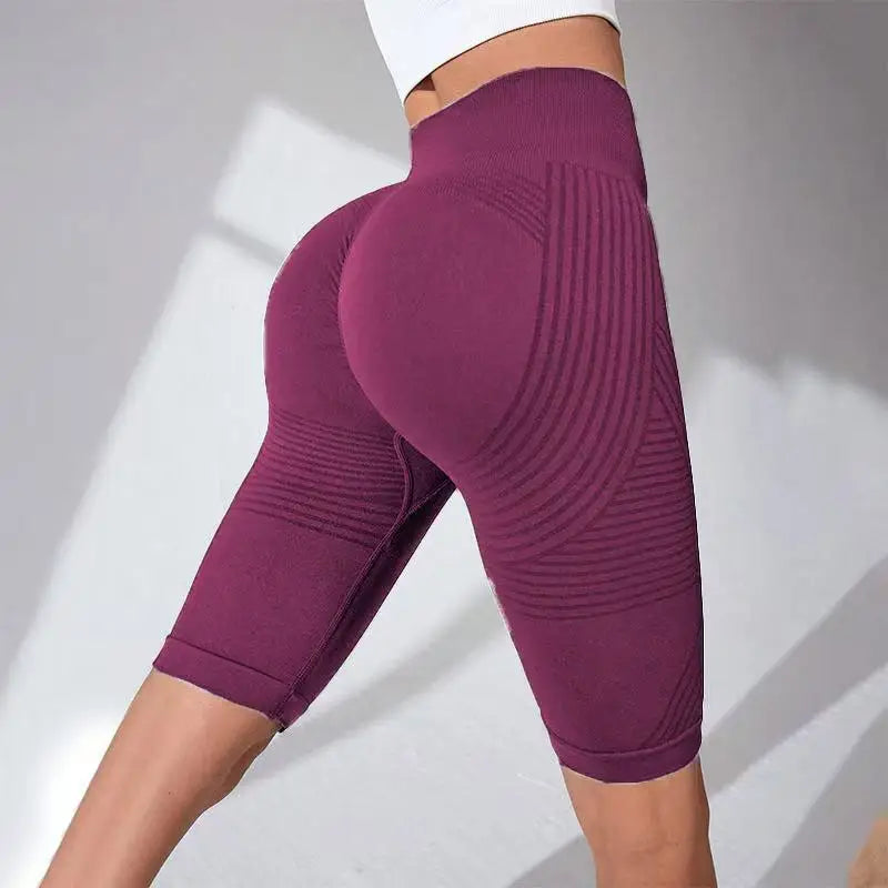 Anti Cellulite 3D Biker Shorts, High Waisted Butt Lifting Tummy Training Control