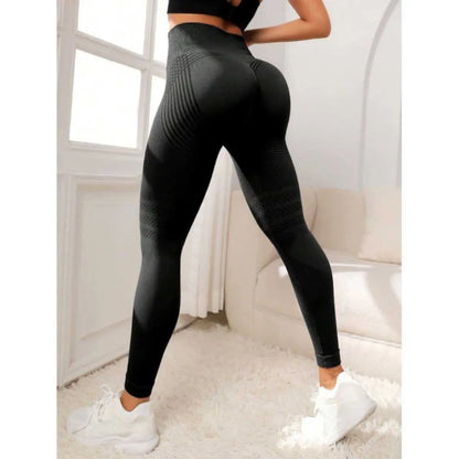 3D High Waisted Butt Lifting Leggings Tummy Control Anti Cellulite Compression